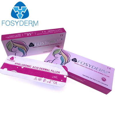 кислота дермального заполнителя 2ml Fosyderm Hyaluronic для повышения губ