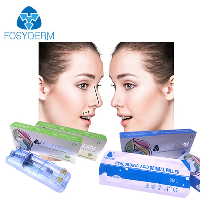 Заполнитель Fosyderm 2ml точный Derm глубокий дермальный для лицевых губ Chin морщинок