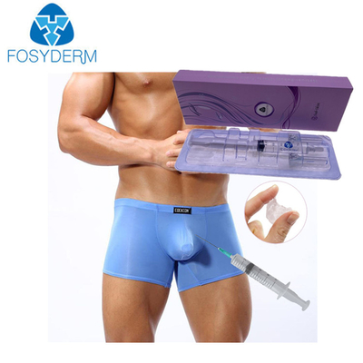 Увеличение дермального заполнителя впрыски 10ml Hyaluronic кисловочное мужское генитальное
