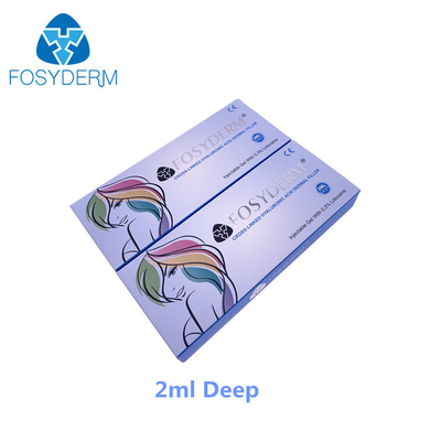 Впрыски 24mg/Ml заполнителя Fosyderm глубокие дермальные Hyaluronic кисловочные для Chin Augement