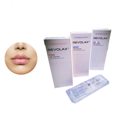 Заполнитель Revolax точный глубокий под q вводимый Hyaluronic кисловочный дермальный для губы
