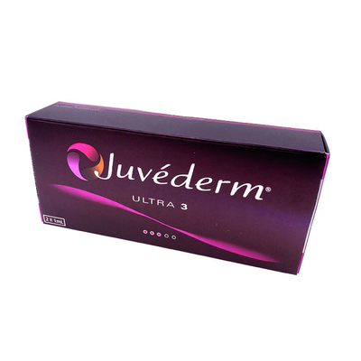 Juvederm ультра 3 заполнителя 2 * 1 Ml Hyaluronic кисловочных дермальных для повышения губ