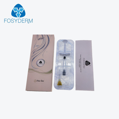 Заполнитель штрафа Fosyderm 2ml вводимый к извлекать тонкие линии на лицевом заполнителе HA дермальном