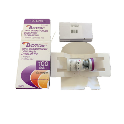 Деятельность удаления морщинки впрыски Botox токсина Allergan 100units Botulinum