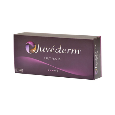 Заполнитель 2ml Juvederm Ultra3 повышения губы Hyaluronic кисловочный дермальный