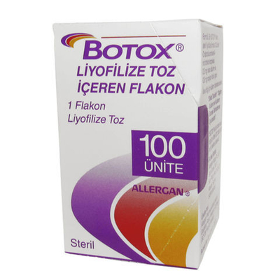 впрыска порошка токсина 100units Allergan Botox Botulinum для анти- морщинок