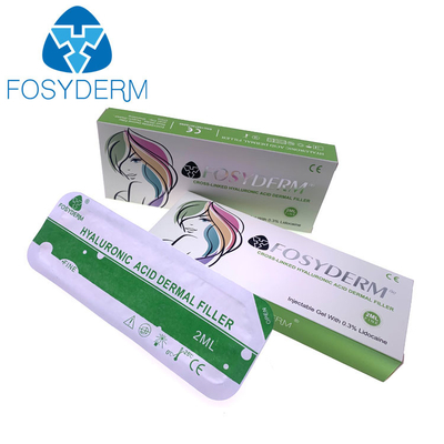 заполнитель 2ml Fosyderm для губ щек Chin извлекая кислоту морщинок Hyaluronic