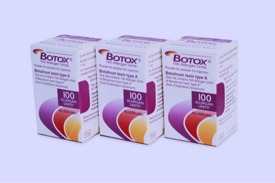 Впрыски токсина Allergan Botulinum извлекают морщинки 100 блоков