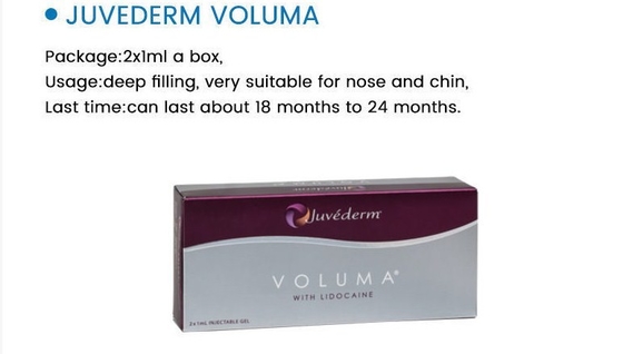 Hyaluronic кисловочное juvederm ультра увеличение заполнителя губы voluma 3 ультра 4 дермальное