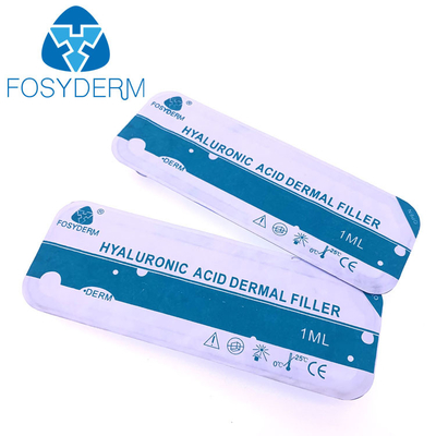 Губ заполнителя Fosyderm 1ml Derm Hyaluronic кисловочная впрыска дермальных более пухлая