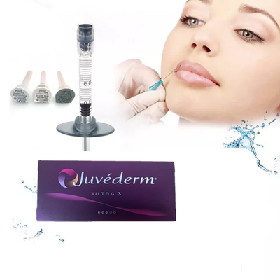 Повышение губы заполнителя Juvederm Ultra3 Hyaluronic кисловочное дермальное
