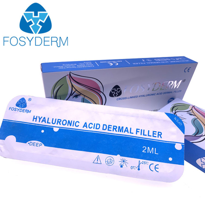 Fosyderm 2 мл Гиалуроновая кислота Dermal Filler для морщин лица губы подбородок щеки