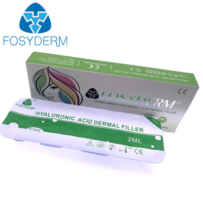 Fosyderm 2 мл Гиалуроновая кислота Dermal Filler для морщин лица губы подбородок щеки