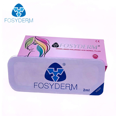 Fosyderm 2ml Гиалуроновая кислота гель Впрыски дерматического наполнителя для ухода за кожей лица и носа