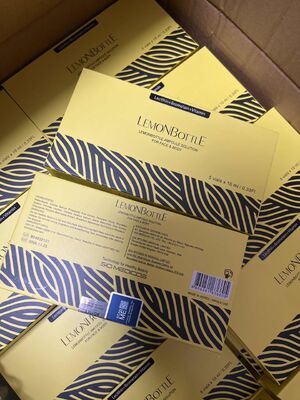 Hot product Lemon Bottle Fat Dissolving Lipolysis solution 10ml×5vials