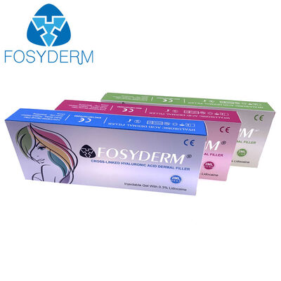 Fosyderm Гиалуроновая кислота Дермальные наполнители для губ Дермальный наполнитель для лица Сшитый