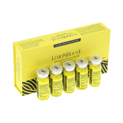 Dissolving Fat with Lemon Bottle Lipolysis Solution Slimming Injection