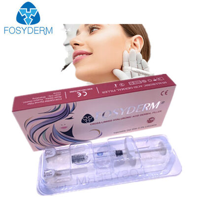 Hyaluronic Acid Dermal Filler Anti Wrinkles Red Lips 24mg