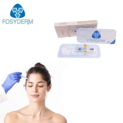 Заполнитель губы хлористо-водородной кислоты Fosyderm с Pre заполненными шприцами для заботы кожи