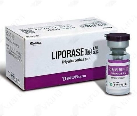 Растворите лидазу Liporase дермальных пробирок заполнителя 10 корейскую