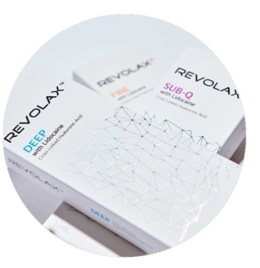 Hyaluronic кисловочная морщинка заполнителя Revolax Lidocaine анти-