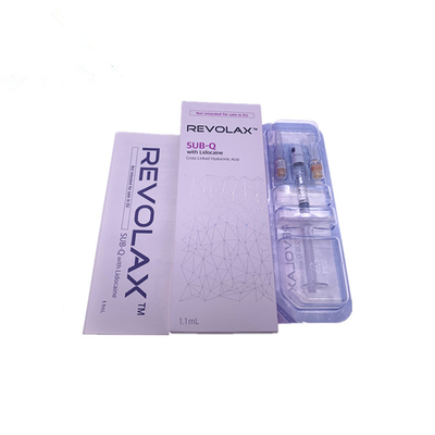 Заполнитель 1.1ml Кореи Revolax глубокий Hyaluronic кисловочный дермальный