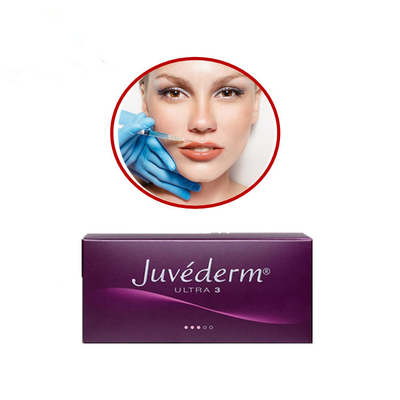 Заполнитель ультра 3 Juvederm Hyaluronic кисловочный дермальный повышения губы 2 ml