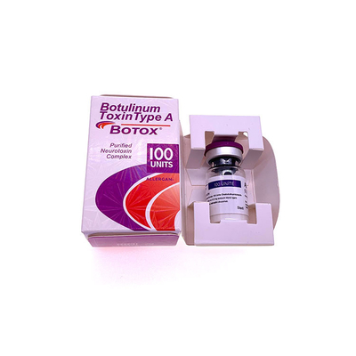Тип 100IU Allergan  для того чтобы приглаживать морщинки на уходе за лицом