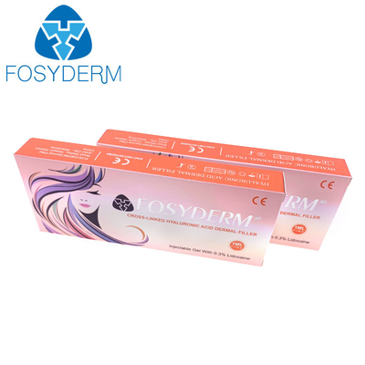 Заполнитель тонкой линии Fosyderm Hyaluronic кисловочный дермальный для морщинок глаза