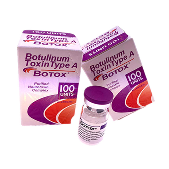 Впрыски токсина Allergan удаления морщинки Botulinum печатают 100iu