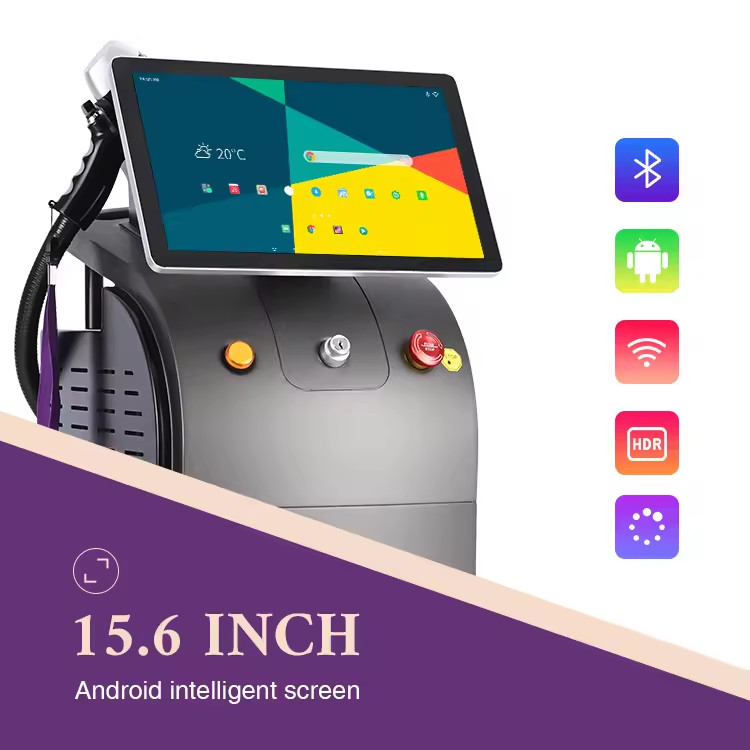 Флюенс 10-120J/см2 808nm диодный лазерный эпилятор для всех типов волос и кожи