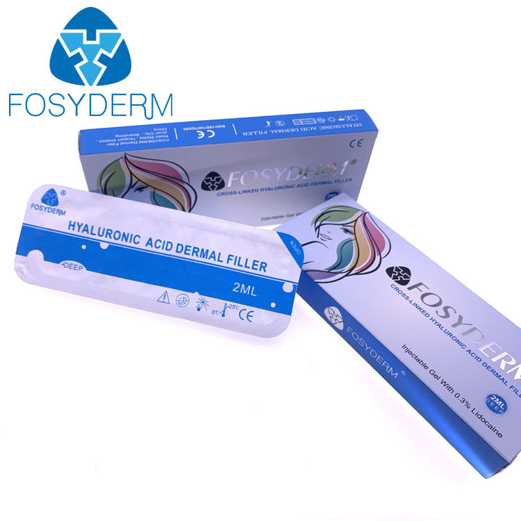 Fosyderm Гиалуроновая кислота Дермальные наполнители для губ Дермальный наполнитель для лица Сшитый