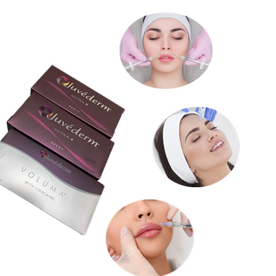 Впрыска заполнителя 2x1ml Ultra3 Ultra4 Voluma Juvederm Hyaluronic кисловочная лицевая