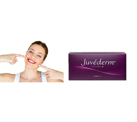 Заполнитель 2ml Juvederm Ultra3 повышения губы Hyaluronic кисловочный дермальный