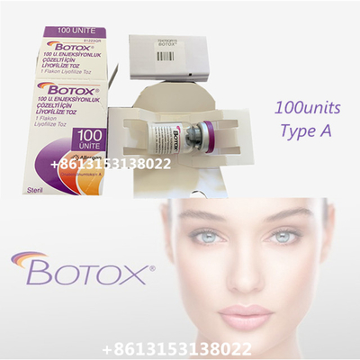 удаление морщинки впрыски порошка токсина 100units Allergan  Botulinum