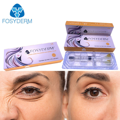 впрыска заполнителя 5ml Hyaluronic кисловочная Fosyderm дермальная для губ обнюхивает