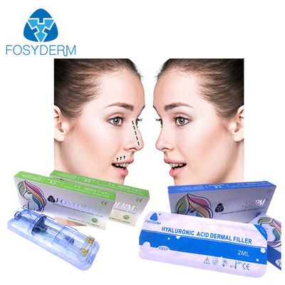заполнитель 2ml Fosyderm для губ щек Chin извлекая кислоту морщинок Hyaluronic