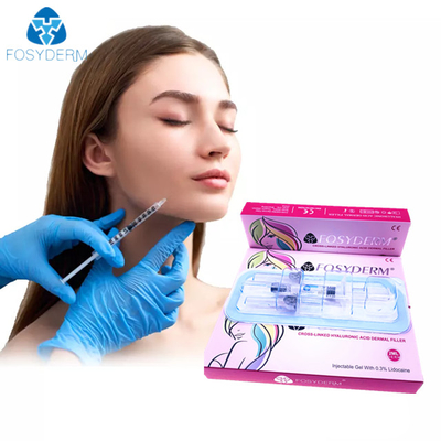 Губы заполнителя Fosyderm Hyaluronic кисловочные дермальные вводимые