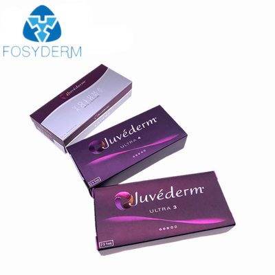 впрыски 2ml сморщивают заполнитель Juvederm ультра 3 заполнителя Hyaluronic кисловочный дермальный