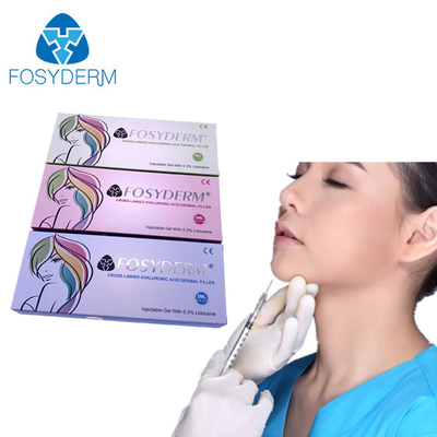 Заполнитель Fosyderm 2ml точный Derm глубокий дермальный для лицевых губ Chin морщинок