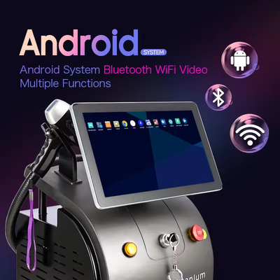 OEM ODM Диодная лазерная эпиляционная машина с системой Android