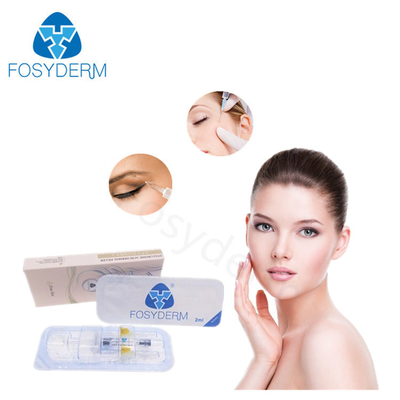 Красота впрыски геля дермального заполнителя Fosyderm Hyaluronic кисловочная лицевая