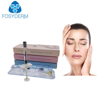 Прозрачный заполнитель 1ml лицевой Hyaluronic кисловочный Ha дермальный