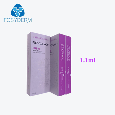 Заполнители Кореи Revolax 1.1Ml под q Hyaluronic кисловочные для переформовать носа