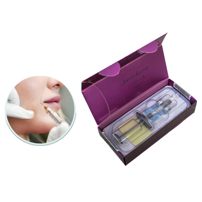 Вводимый крест заполнителя губы HA Juvederm Voluma соединил Hyaluronic кисловочные шприцы