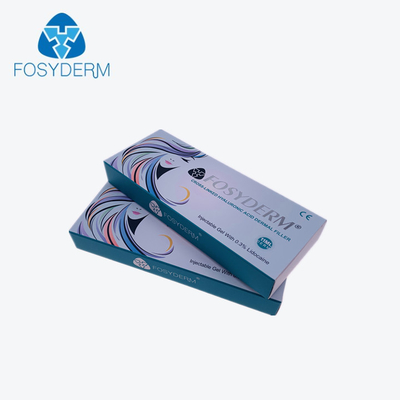 Перекрестный соединенный заполнитель 1.1Ml Derm геля HA Hyaluronic кисловочный дермальный для заполнять губ