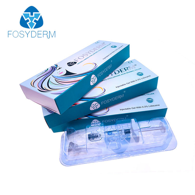Гель HA заполнителя Fosyderm Hyaluronic кисловочный дермальный для губ обнюхивает
