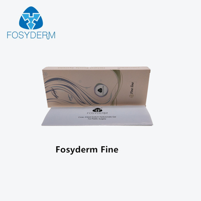 Впрыска заполнителя 2Ml HA лицевых тонких линий Fosyderm дермальная